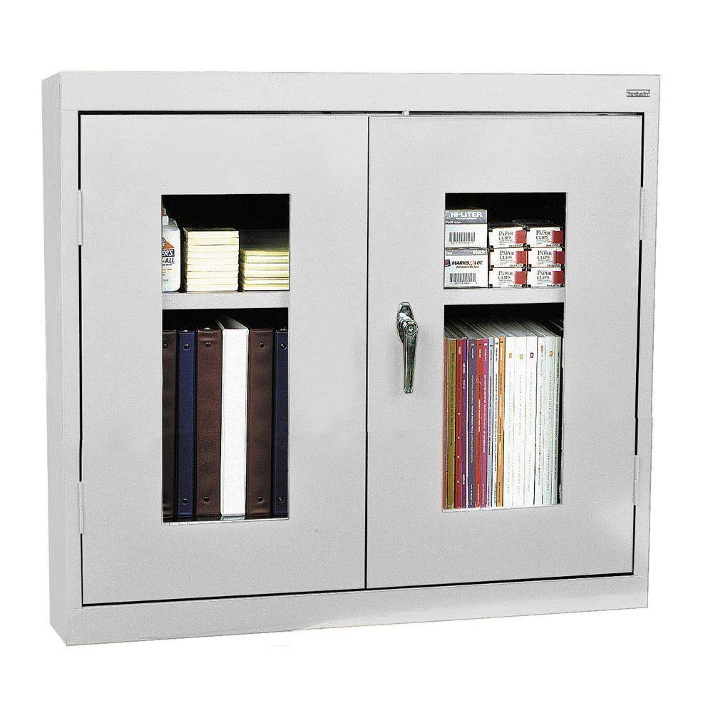Dove Gray Steel Wall Cabinet K84316