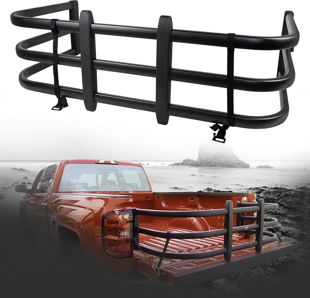 Truck Bed Extender Retractable Tailgate Extension 53.5''-66.9'' Steel X599