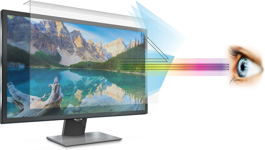 22 Inches Widescreen Desktop Monitor Screen Filter Pack of 2 L6144
