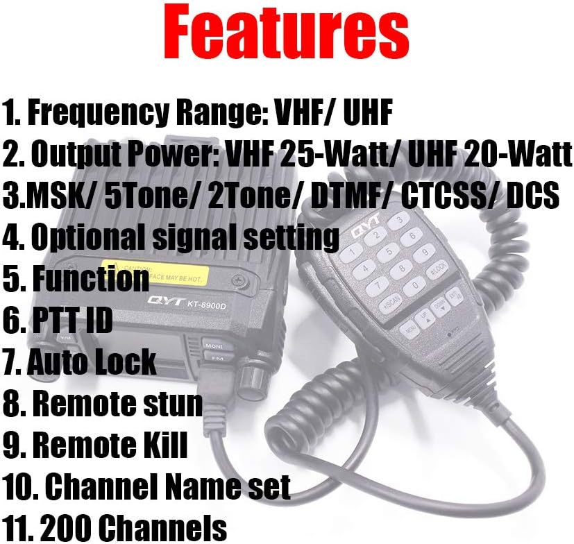 Dual Band Mobile Transceiver I6231