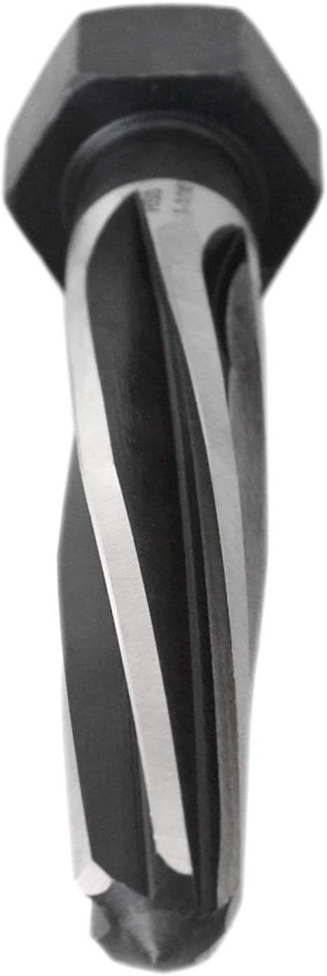 1-1/16'' by 5'' Flute Length Hex Shank H.S.S. Aligning Reamer, 7'' Oal, Spiral Flute, Pack of 2 E5854
