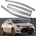 Car Window Visor Vent Shade Deflector Sun/Rain/Fog Guards for Toyota Corolla Sedan 2014-2019 Z791