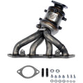 Catalytic Converter with Integrated Exhaust Manifold T940084