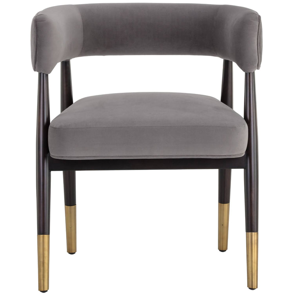 Charcoal Dining Armchair U60631
