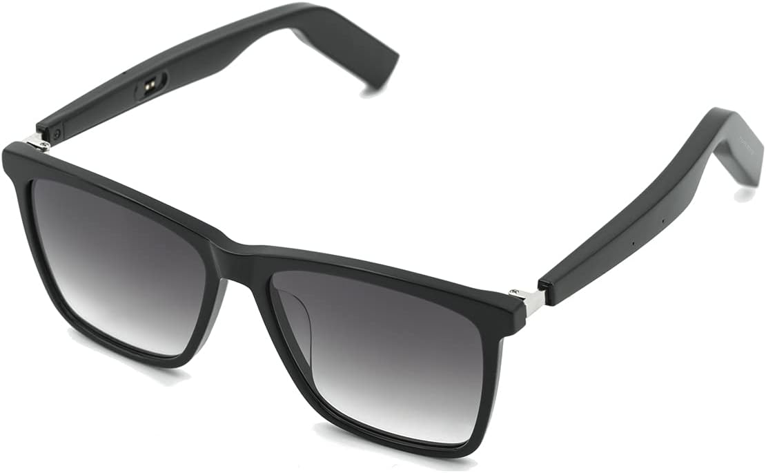 Black Smart Glasses Bluetooth Sunglasses Open Ear Audio Glasses UV400 Protection Waterproof IP67 C762