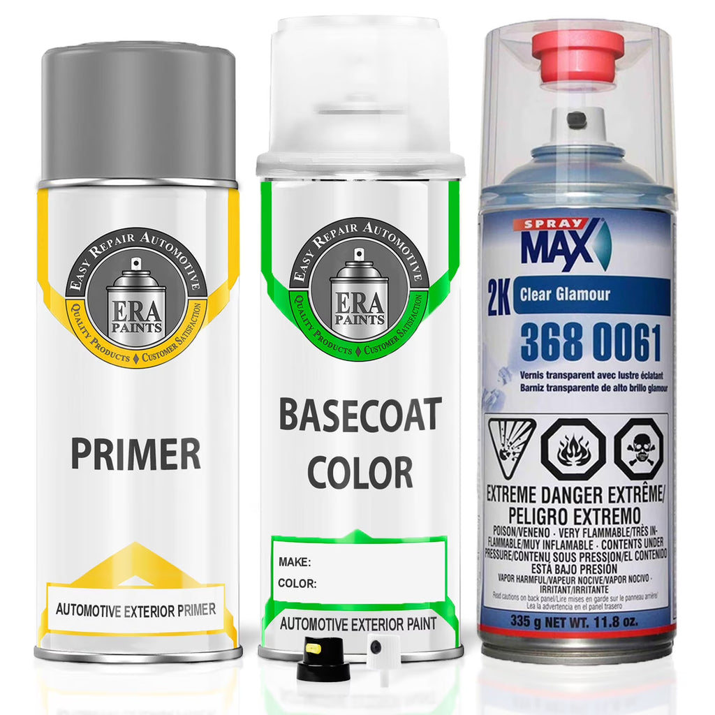Automotive Touch Up Paint Spray Kit with Clearcoat T388682