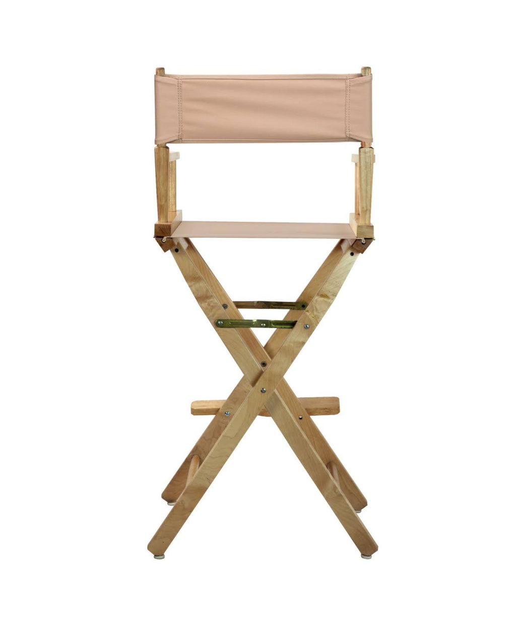 White Frame Hunter Green Canvas Director's Chair C6840