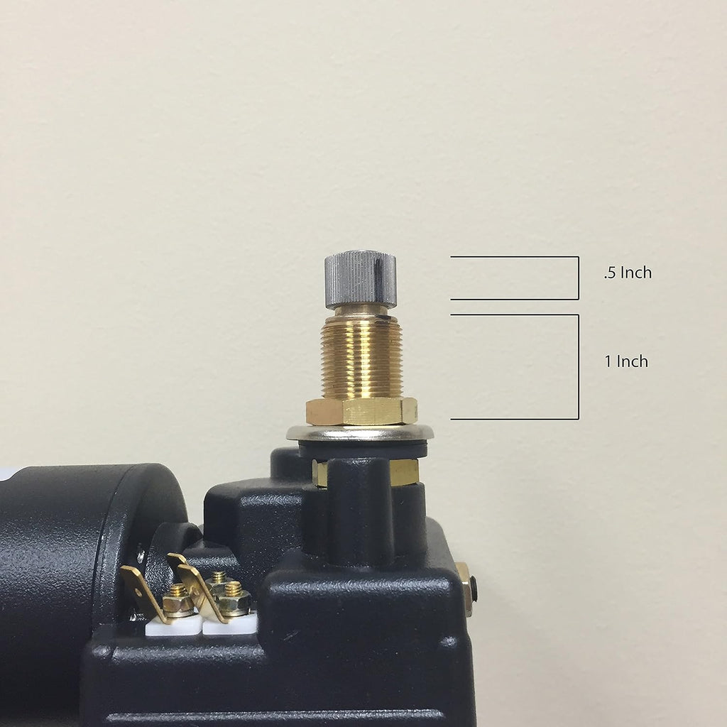 Wiper Motor, 1.5" Shaft, 12V, Two-Speed Switch Installed X279023