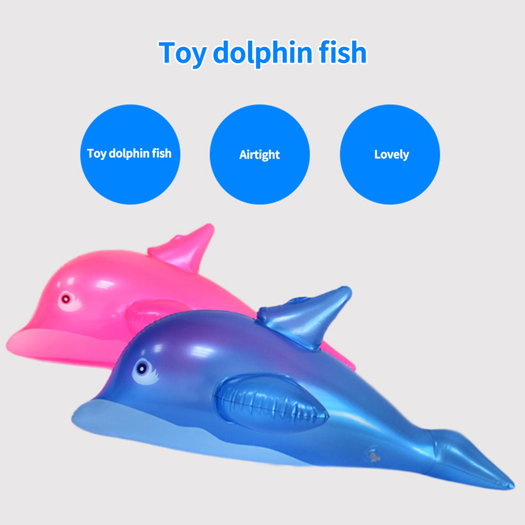 Inflatable Dolphin Fish Children Toy for Swimming Pool B471556