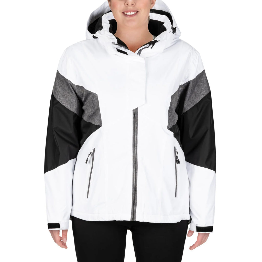Plus Size Insulated Ski Coat Jacket F77234