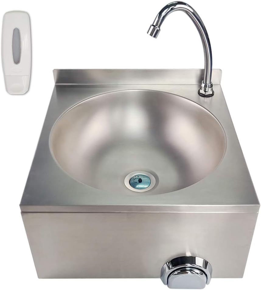 Commercial Stainless Steel Hand Wash Sink Kitchen Basin E235