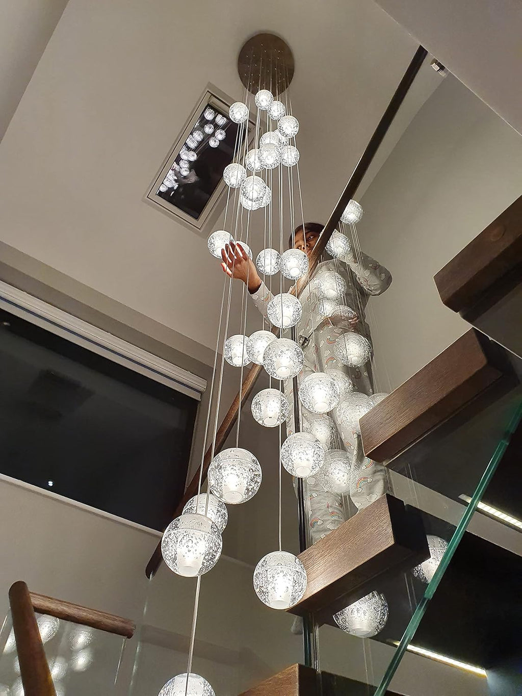 14-Lights Crystal Chandelier Flush Mount Z1268