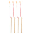 4Pcs Wooden Magnetic Fishing Poles Toys A566