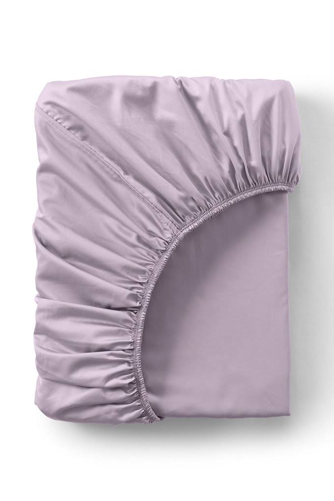 Purple Supima Cotton Sateen Fitted Sheet I749013