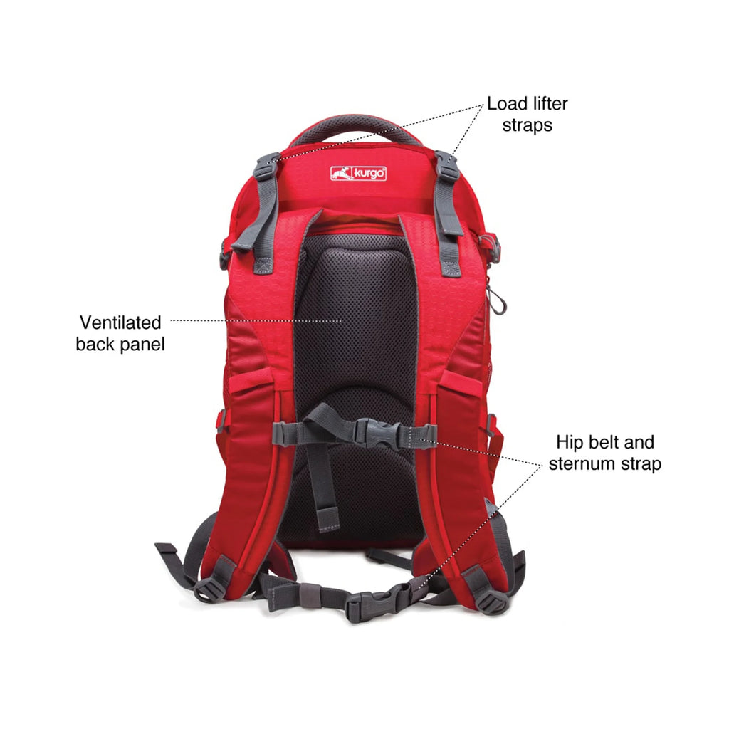 Dog Carrier Backpack with Chest Straps & Hip Belt, Reflective, Waterproof Bottom V33367