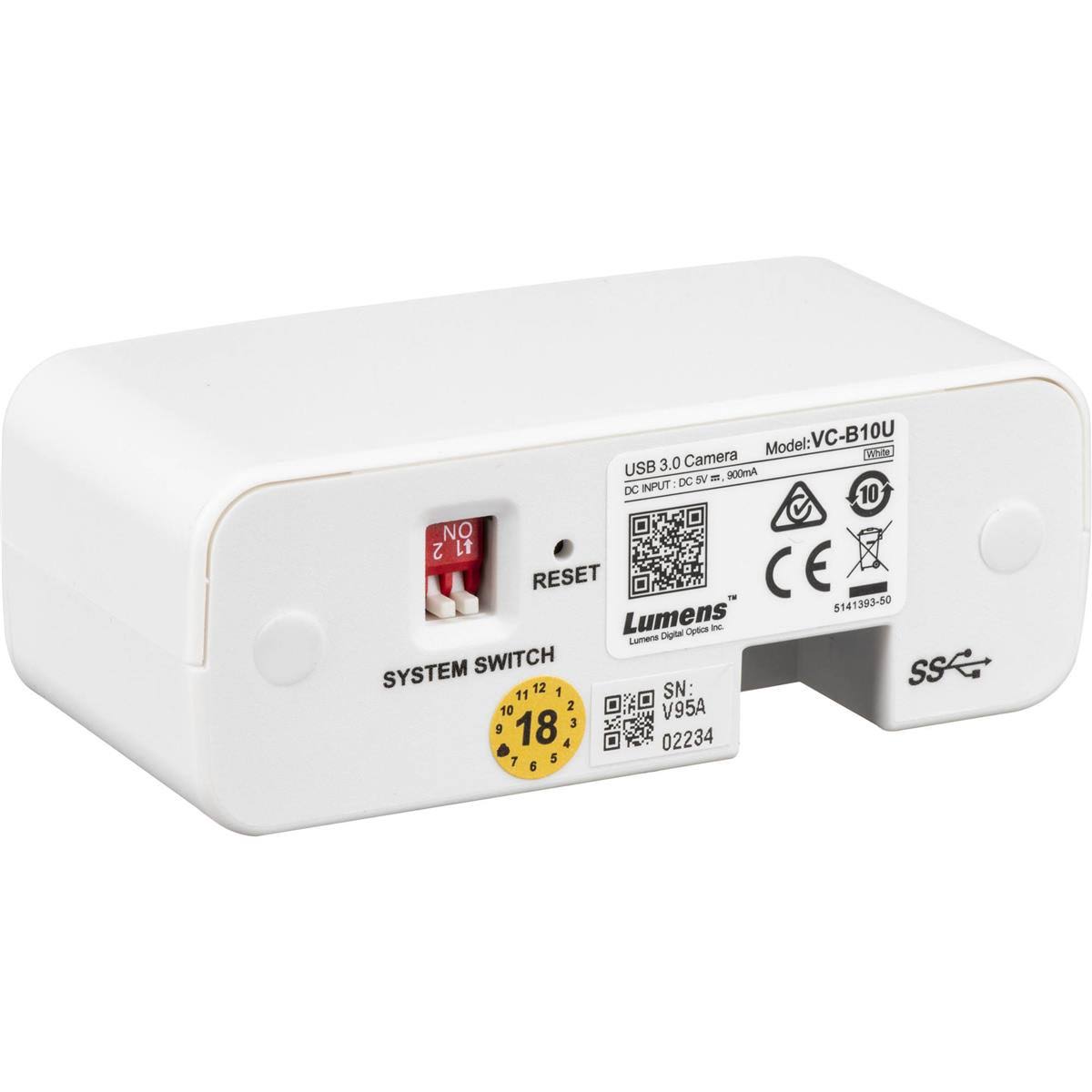 White ePTZ Camera USB 3.0 E696
