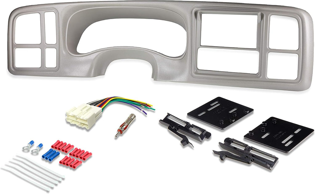 Double DIN Dash Kit Graphite V29080