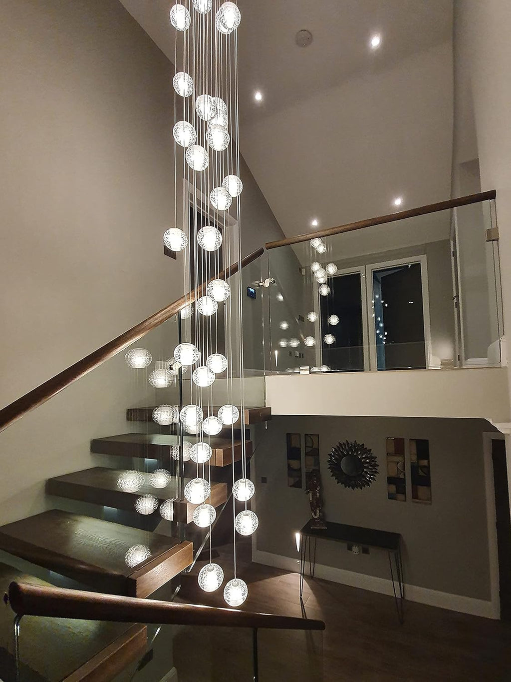 14-Lights Crystal Chandelier Flush Mount Z1268