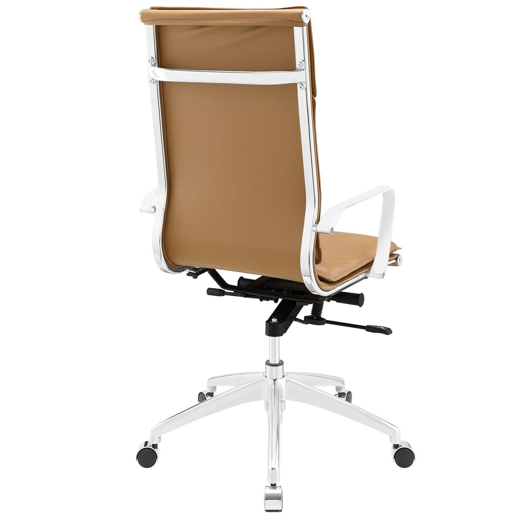 Tan Highback Office Chair Y256565