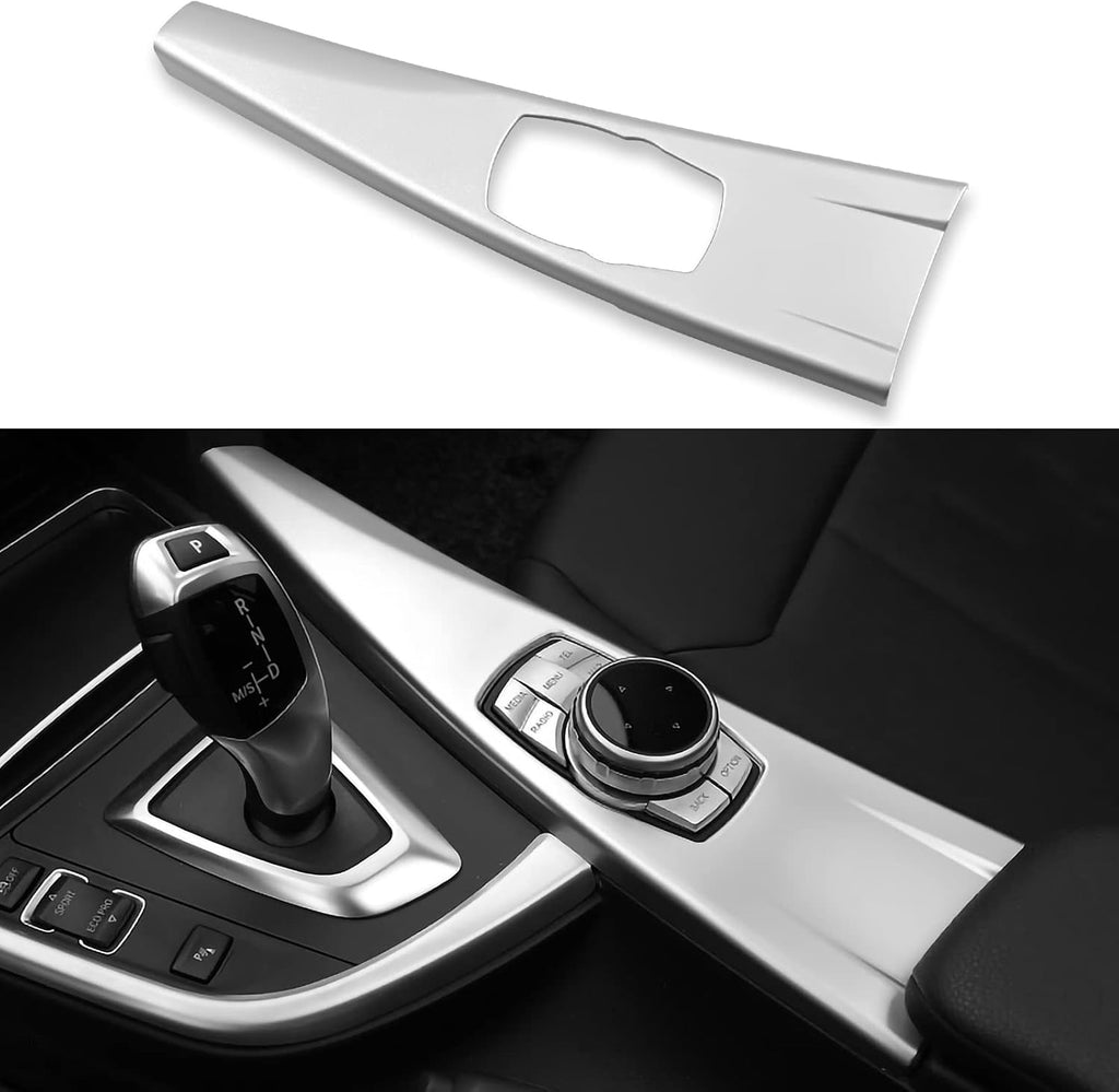 Multimedia Buttons Panel Cover Trim Sticker Kit Interior Accessories Pack of 2 A144406
