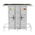White Metal Bar Table O694838