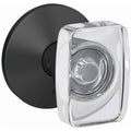 Matte Black Passage or Privacy Door Knob Set D2961