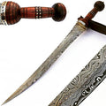 High Carbon Damascus Steel Sword D23319