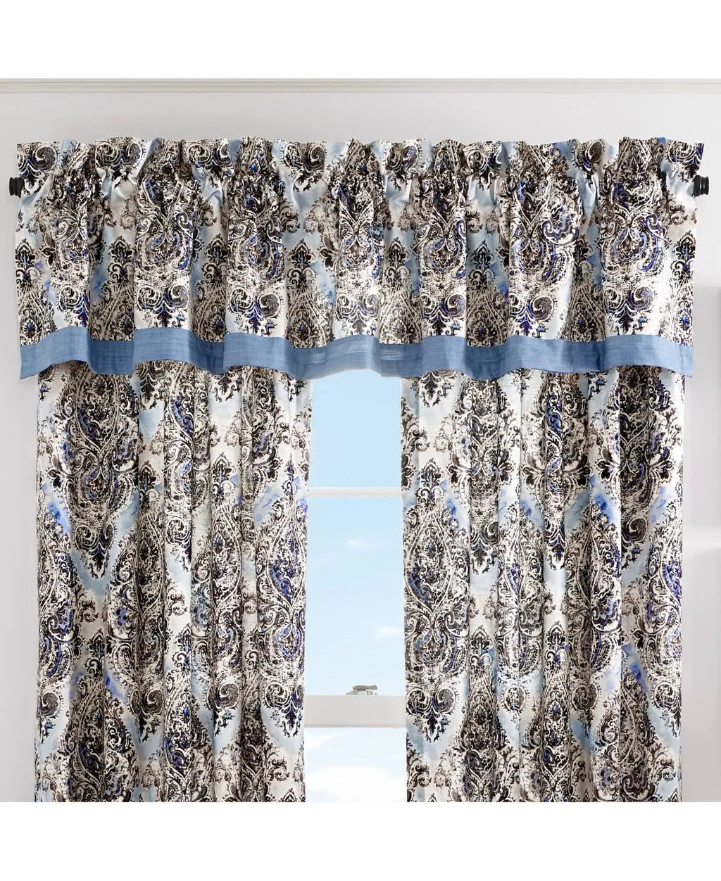 Indigo Santorini Panel Pair J23581