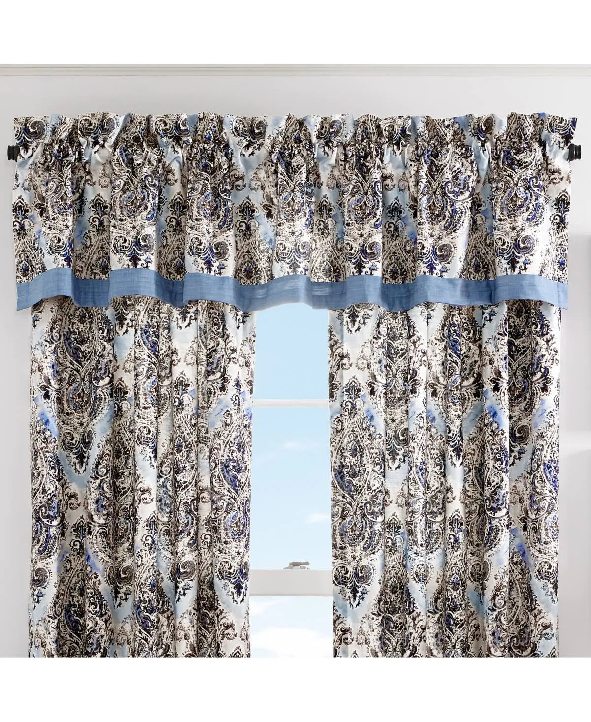Indigo Santorini Panel Pair J23581