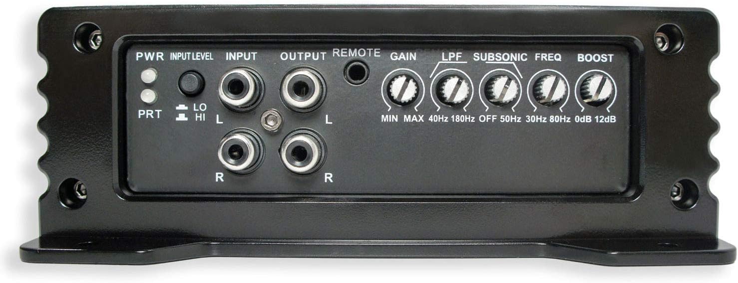 Single 10 Loaded Sub Box Enclosure with Amplifier G8189
