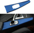 Multimedia Buttons Panel Cover Trim Sticker Kit Interior Accessories Pack of 2 A144406