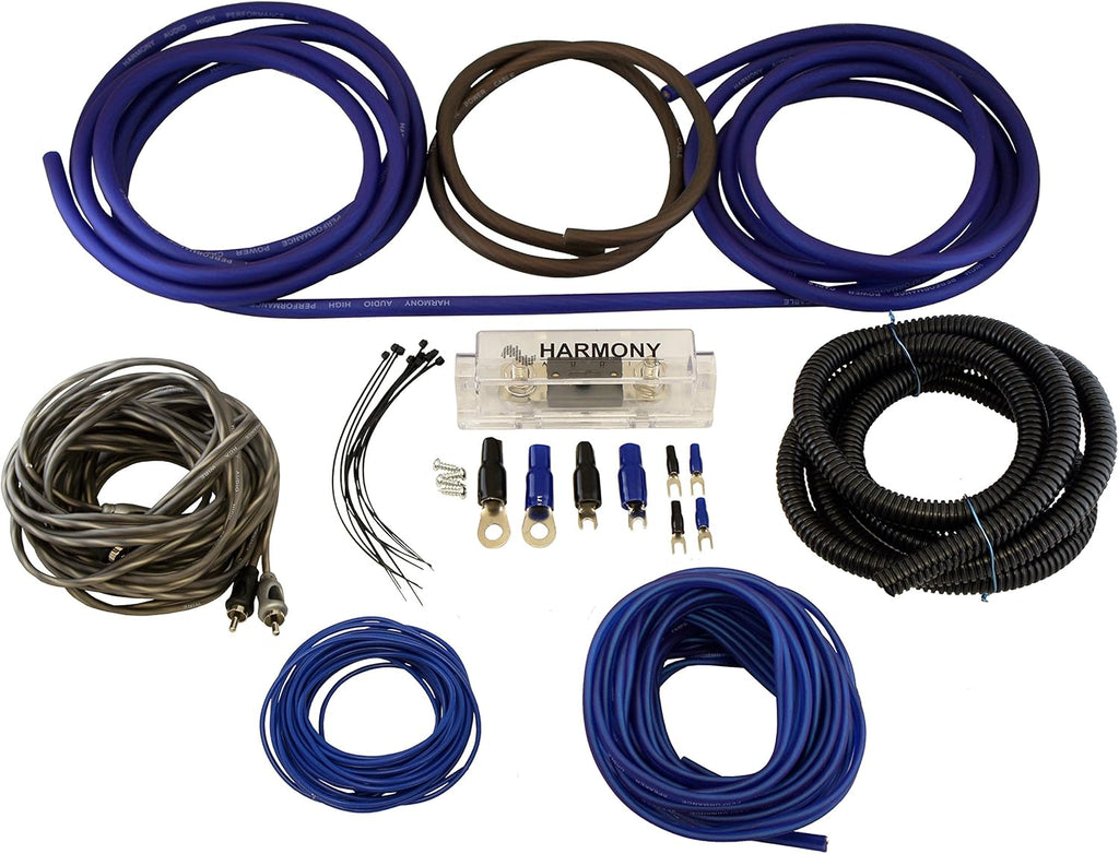 12" Loaded Sub Box with Amplifier and 4Ga Amp Install Kit D207789
