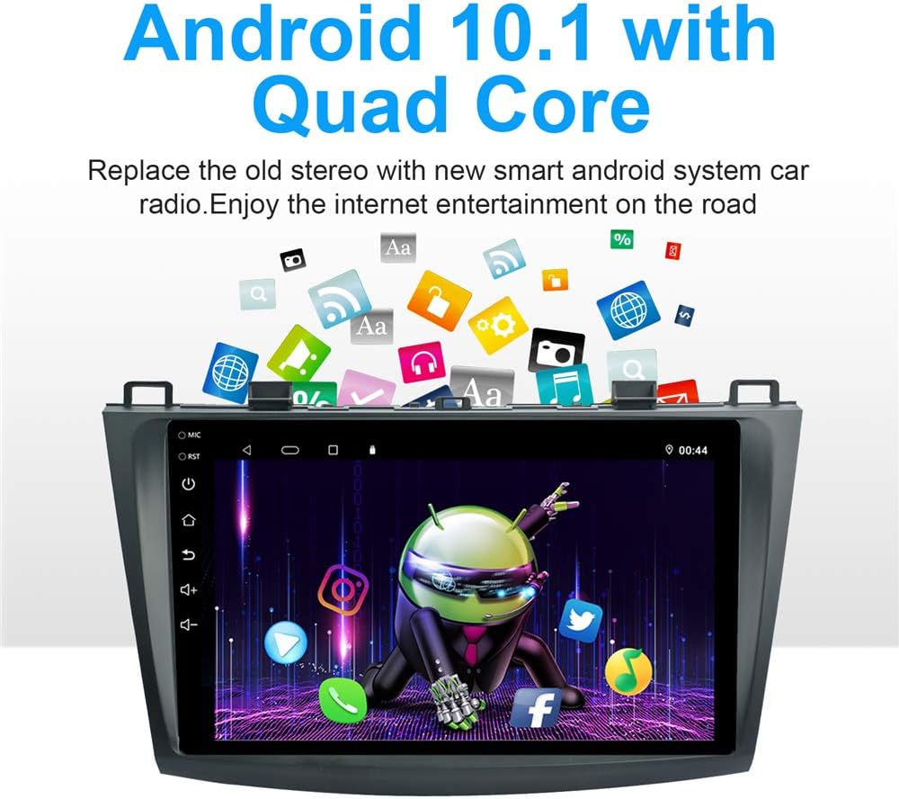 9 inch Capacitive Touch Screen Car Stereo with Bluetooth for Mazda 3 2010 2011 2012 2013 U883420