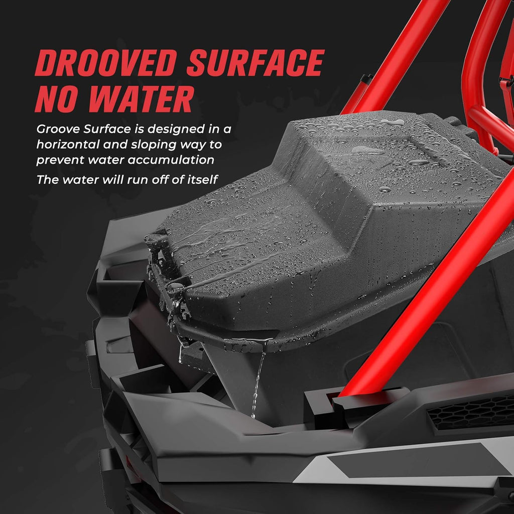 Waterproof Storage Box for Polaris RZR 900/ XP 1000/ XP 4 1000/ S 2014-2022 Black X1426