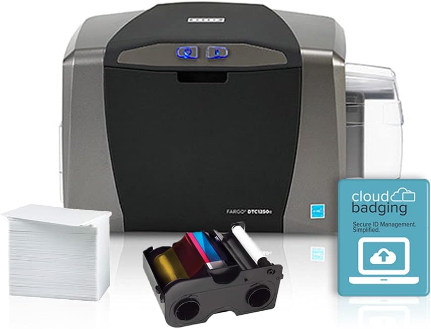 ID Card Printer Bundle E951