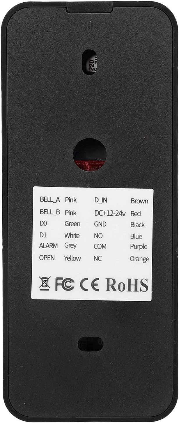 Wireless Access Control Keypad with Backlight, 125KHz RFID Reader, Wiegand26, 10000 Users T6507