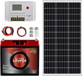 100W 12V Mono Rigid Solar Panel with 10A PWM Charge Controller Y657