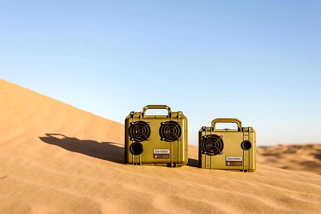 Blue Waterproof Rugged Outdoor Speaker with USB Charging W7600
