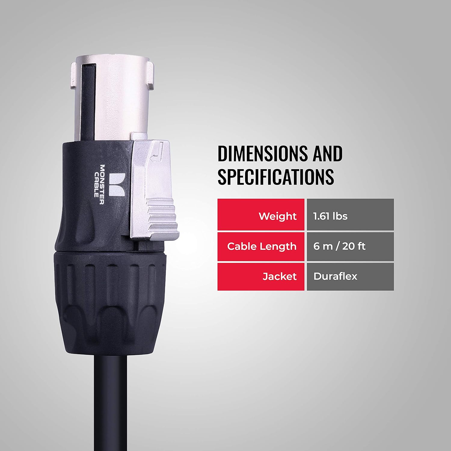 6ft Speaker Cable with SpeakOn Connectors M932792