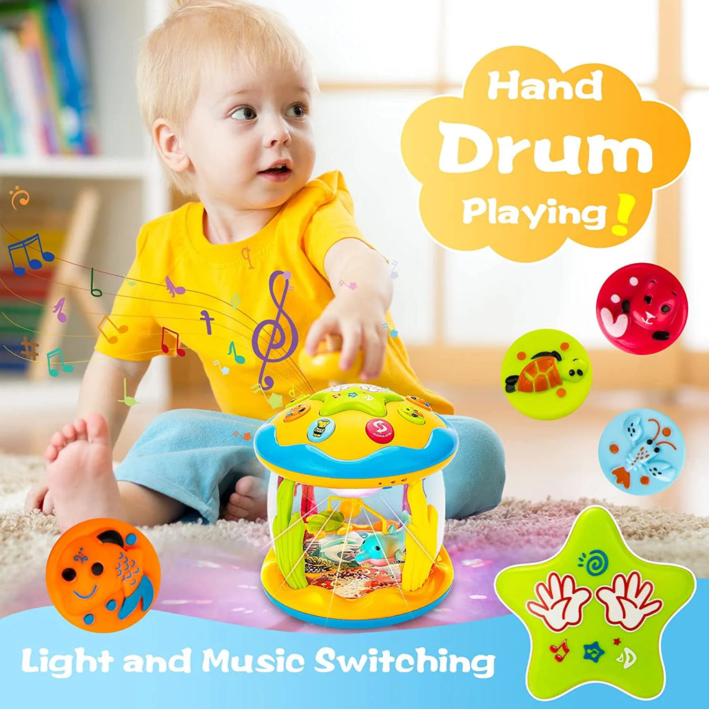 Musical Ocean Rotating Light Up Baby Toys W789627