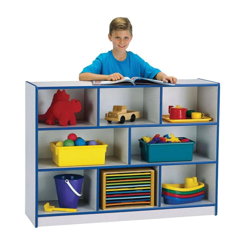 Red Low Single Mobile Storage Unit X8464