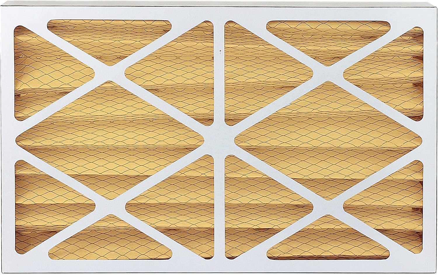 16x25x4 MERV 11 Pleated Air Filter (2-Pack) L122