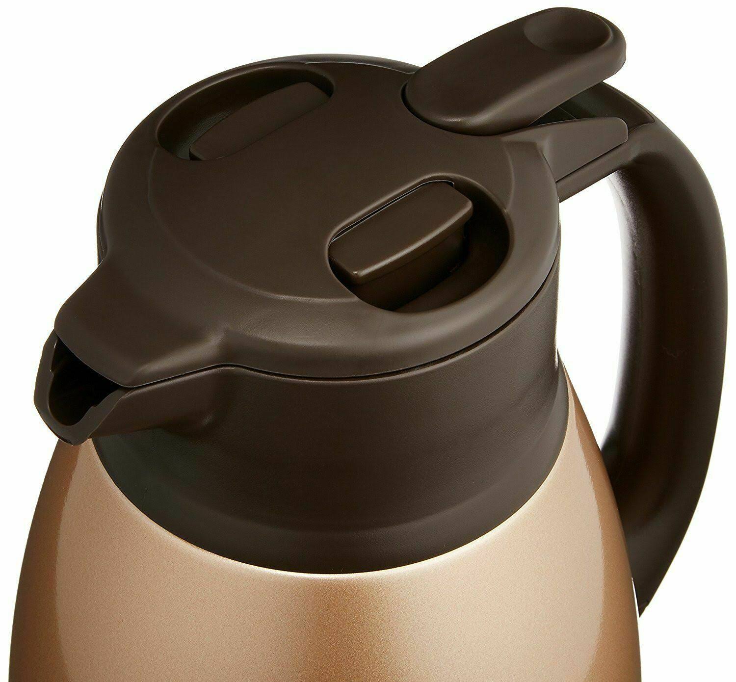 Stainless Steel Vacuum Carafe, 1-Liter, Copper F2664