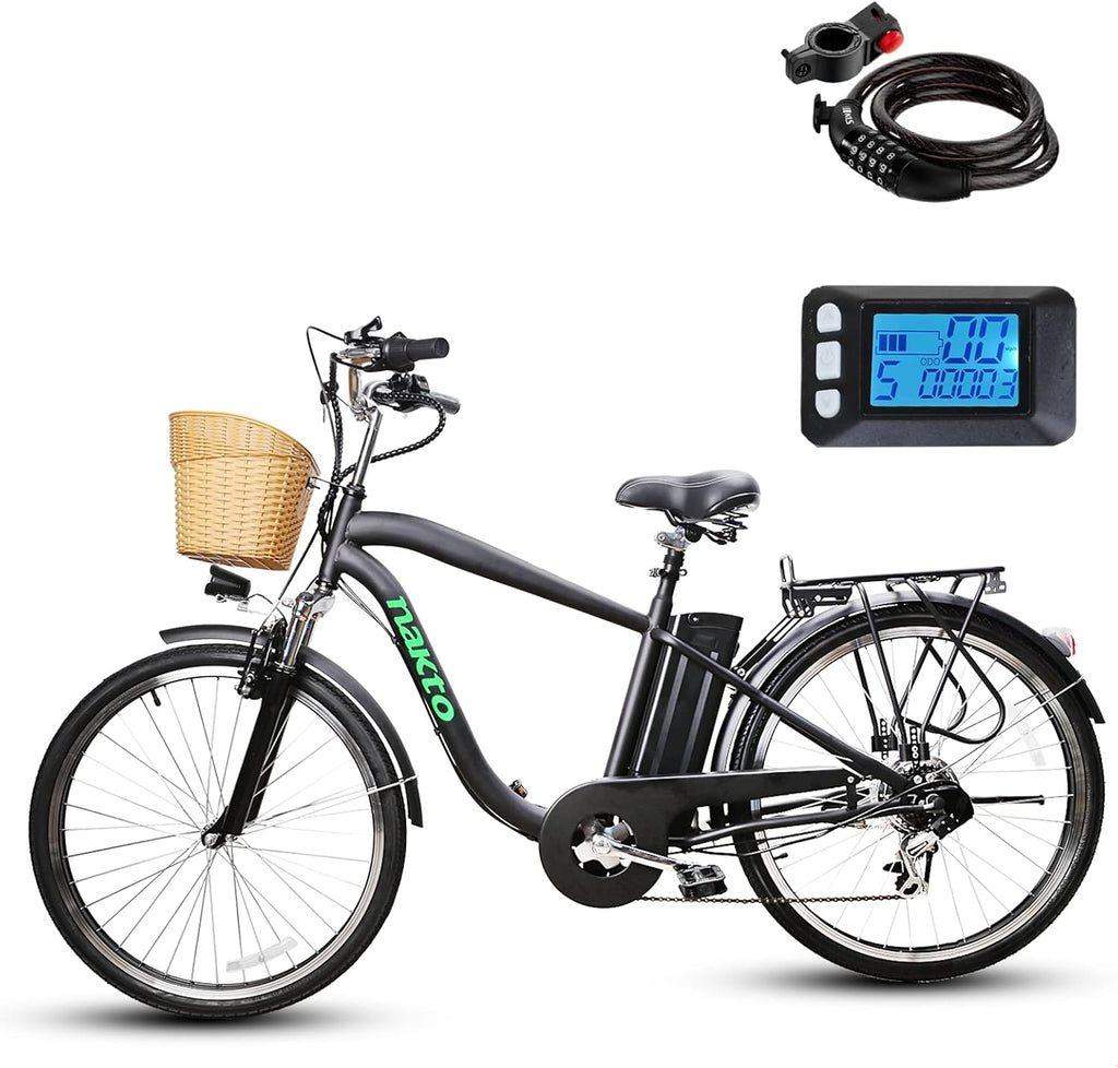 26'' Electric Cargo Bicycle with 10.5Ah Removable Lithium Battery Y242661