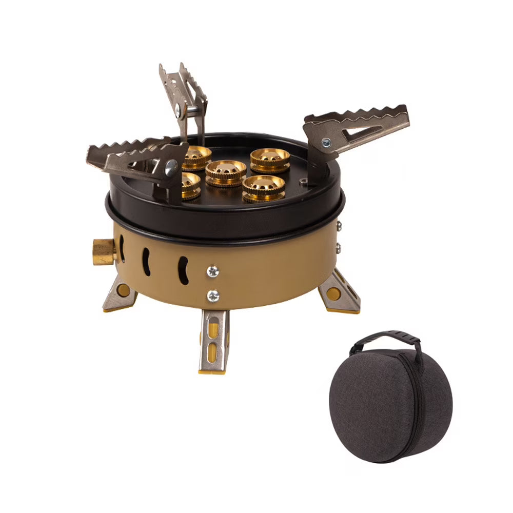 Portable Outdoor Camping Stove, Foldable Gas Cooker A5022