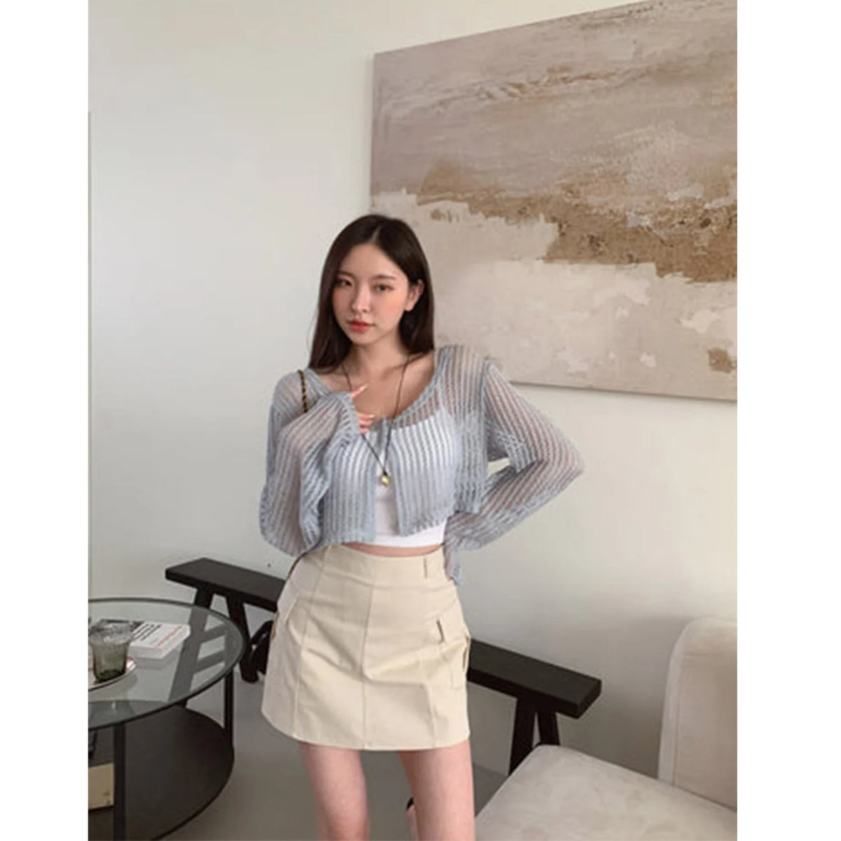 Flared Mini Skirt R134223