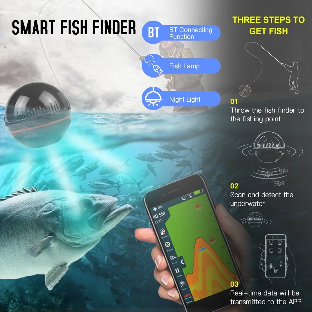 Portable Fish Finder with APP H20646