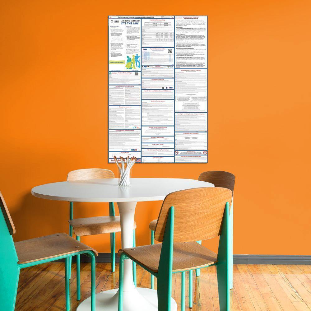 Connecticut State and Federal Labor Law Poster (Spanish) B30471