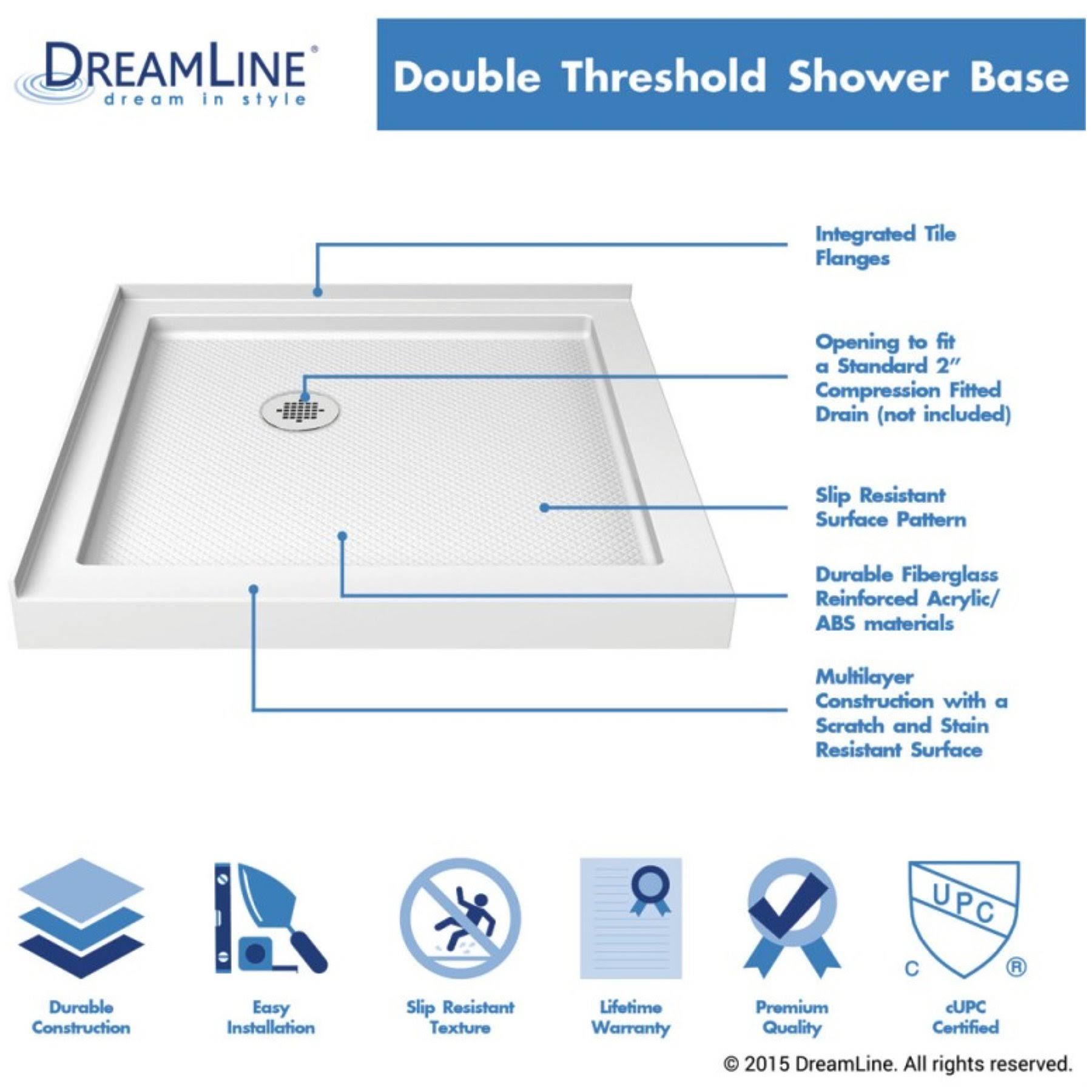 Double Threshold Shower Base C895954
