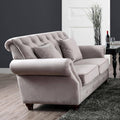 Beige Loveseat O7892